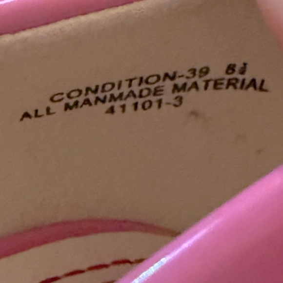 ANNE MICHELLE PUMPS POINTED TOE CONDITION-39 BARBIE PINK size 38 - Picture 5 of 10